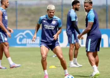 Bahia inicia treinamentos para jogo contra o Botafogo