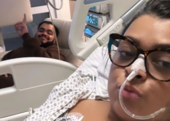 Preta Gil recebe visita do filho em hospital: ‘Meu bebê’