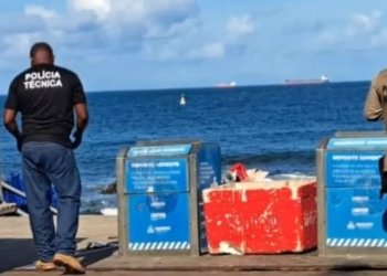 Polícia prende suspeito de envolvimento na morte do homem encontrado dentro de isopor no Porto da Barra