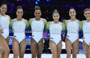 Seleção feminina de Ginástica garante classificação de equipe para Paris-2024