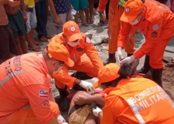Homem é resgatado de bueiro em Fazenda Grande do Retiro