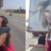 Maraisa para caminhão com homenagem a Marília Mendonça na estrada