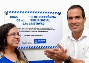 “Merecedora de coisas boas que ainda vão acontecer”, diz prefeito sobre vice