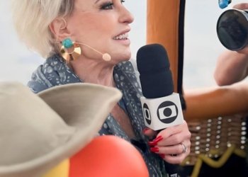 Em Dubai, Ana Maria Braga sofre queda de balão de ar quente