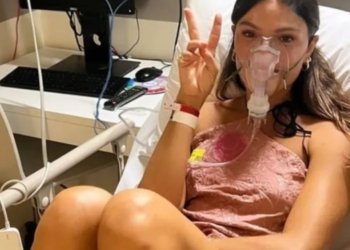 Isis Valverde no hospital: “Meu corpo dizendo PARA, você precisa de férias”
