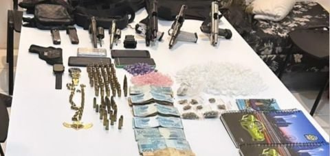 Bonde com 10 traficantes armados é interceptado em Cruz das Almas