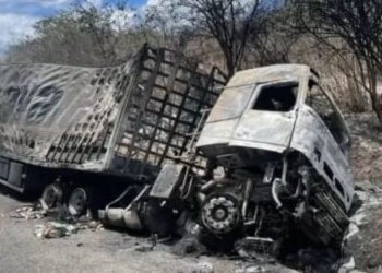 Cantor de forró e empresário morrem em acidente entre carro e caminhão na BR-116