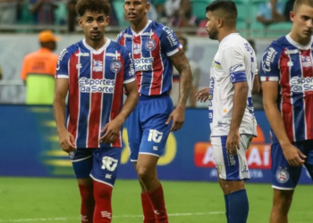 Cria da base, Lucas Aruba está em fim de contrato com o Bahia