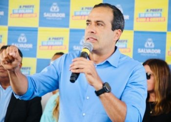 ‘As pessoas querem soluções’, diz Bruno após atrasos de obras do PT em Salvador