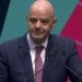 Presidente da FIFA apoia “derrota automática” para casos de racismo