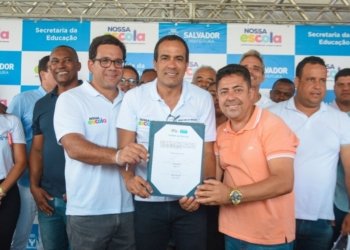 Prefeitura inicia obra de nova escola no Bairro da Paz com piscina semiolímpica