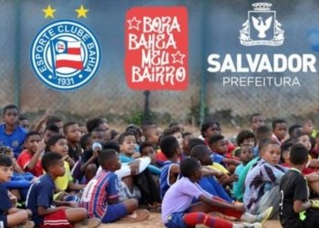 Bahia na comunidade, parceria entre o Bahia e a Prefeitura