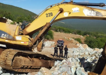 Operação da PF mira quadrilha responsável por extração de mineral em garimpo ilegal na Bahia