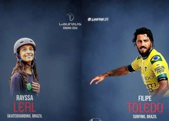 Rayssa e Filipinho são indicados ao Laureus, maior prêmio do Esporte