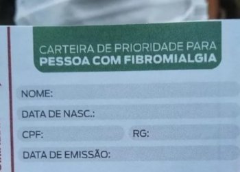 Prefeitura lança carteira de identificação para pacientes com fibromialgia