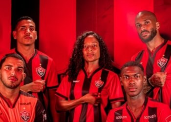 Vitória lança novo uniforme para o Brasileirão e vai estrear contra o Palmeiras