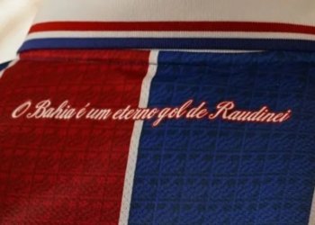 Bahia comemora 30 anos do gol de Raudinei com lançamento de camisa especial