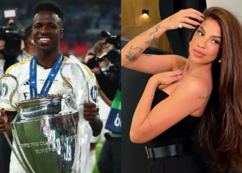 Vini Jr. posta foto fofa e se declara à affair: “Muito amor”