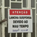 Travessia Salvador-Mar Grande é suspensa nesta segunda-feira (7) devido ao mau tempo