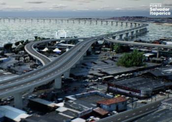 Obras da ponte Salvador-Itaparica começam até junho de 2026, diz secretário