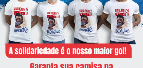 OSID e Esporte Clube Bahia lançam novas camisetas em prol de pacientes com câncer