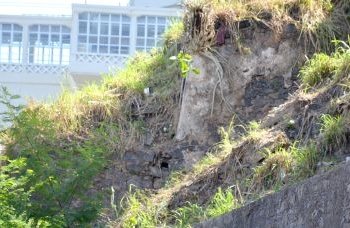 Pedras, mato e abandono voltam a preocupar motoristas na Ladeira da Montanha