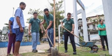 Prefeitura inicia Operação Plantio Chuva 2026 com 125 mudas na região do Mané Dendê