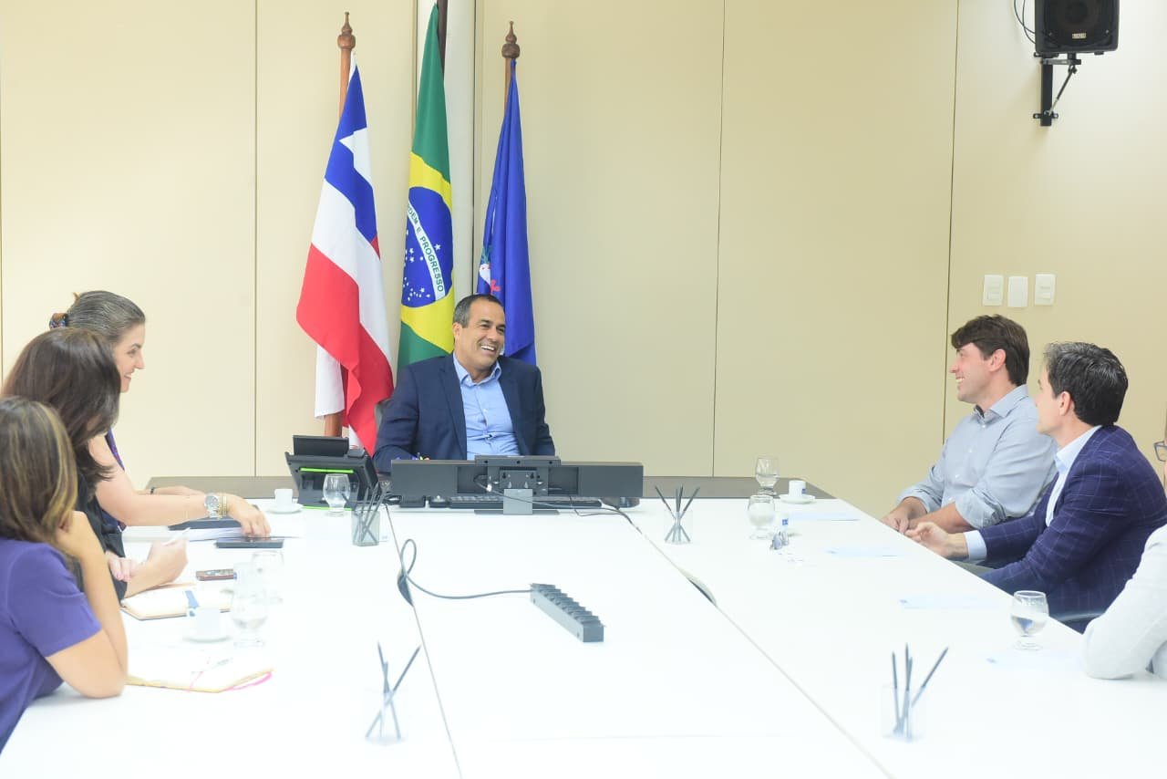 Prefeito Bruno Reis se reúne com representantes de multinacional espanhola para discutir empregabilidade e qualificação profissional