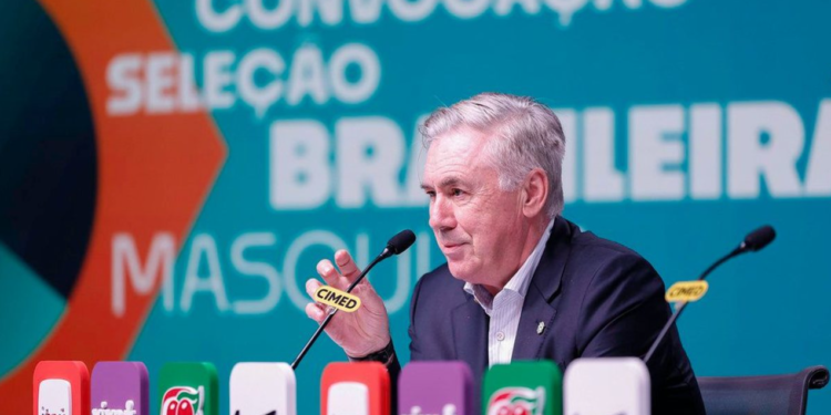 Com Juba na pré-lista, Ancelotti anuncia convocação da Seleção Brasileira nesta segunda