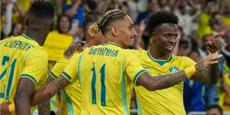 Na frente da Argentina, Brasil é apontado como sexta seleção mais valisosa