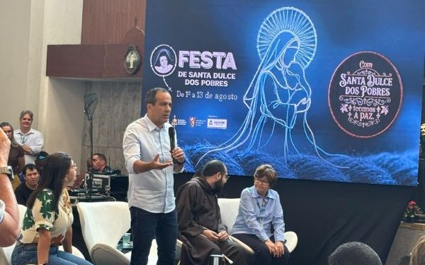Prefeitura de Salvador lança programação da Festa de Santa Dulce