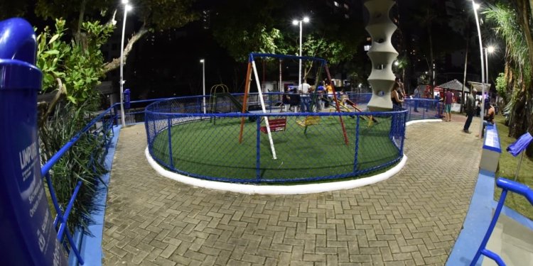 Prefeitura requalifica Praça Santos Dumont e amplia opções de lazer, esporte e convivência na Pituba