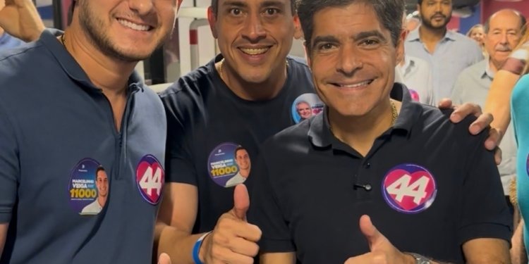 Sidninho prestigia inauguração de comitê de ACM Neto e reforça apoio a Marcelinho Veiga