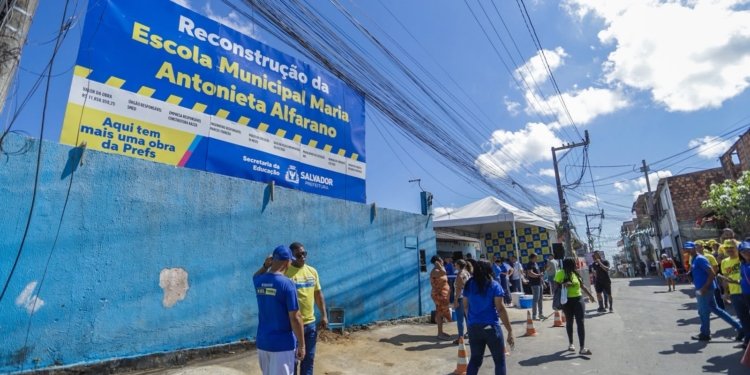 Prefeitura autoriza reconstrução completa da Escola Municipal Maria Antonieta Alfarano, em Cajazeiras, com investimento de R$ 11,9 milhões