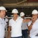 Prefeito vistoria construção da Arena Multiuso Antônio Balbino na Boca do Rio; obras estão 80% concluídas